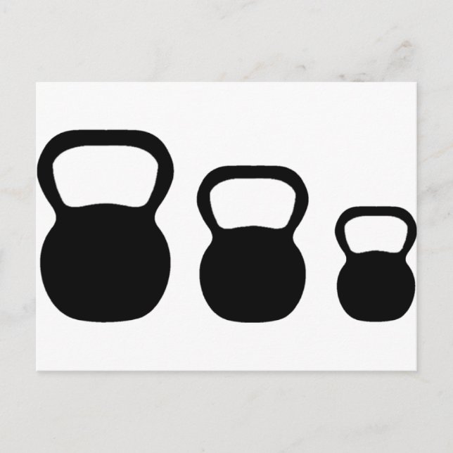Kettlebells Postcard (Front)