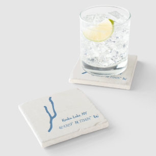 Keuka Lake, NY Marble Coaster