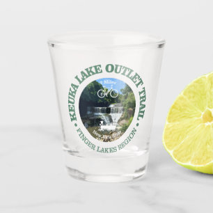 Keuka Lake Outlet Trail (cycling c) Shot Glass