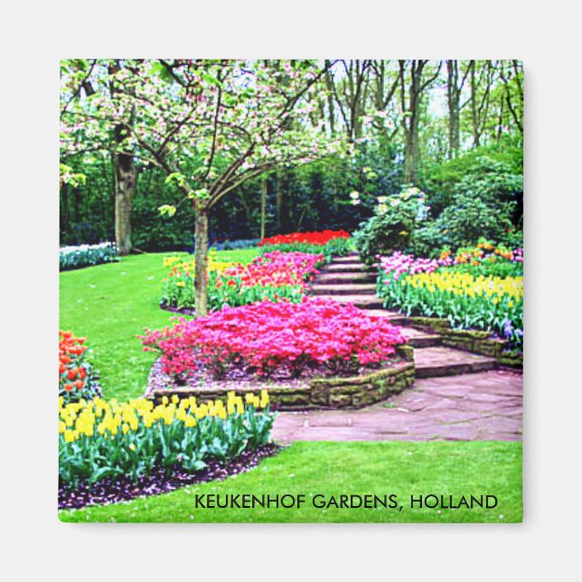 KEUKENHOF GARDENS, HOLLAND MAGNET (Front)
