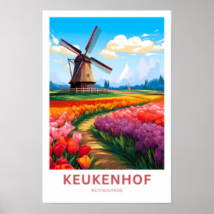 Keukenhof Netherlands Travel Print