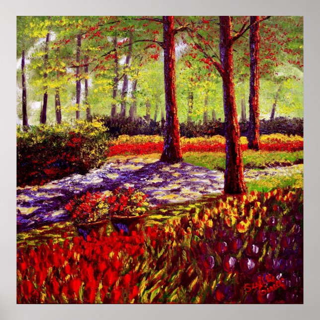 Keukenhof Shadows Poster (Front)