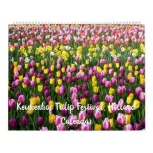 Keukenhof Tulip Festival, Holland - 2019 Calendar