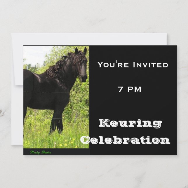 Keuring Celebebration #2 Invitation (Front)