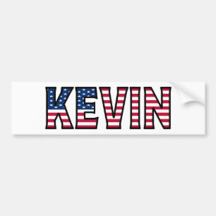 Kevin Name Vorname USA Aufkleber Sticker Auto