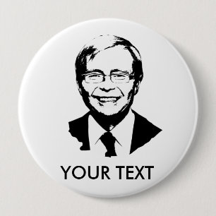 Kevin Rudd 10 Cm Round Badge