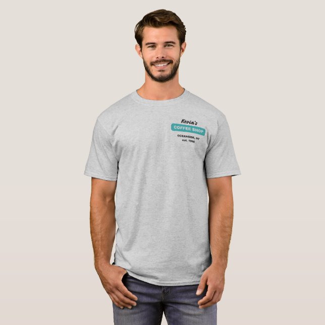 Kevin's Coffee Shop T-Shirt (Front Full)