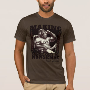 Kevin's Corner Political Commentary Real Gorilla T-Shirt