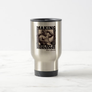 Kevin's Corner Political Commentary Real Gorilla Travel Mug