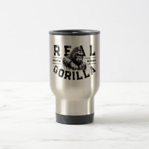 Kevin's Corner REAL GORILLA Face Paint US Flag Travel Mug