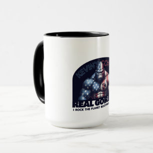 Kevin's Corner REAL GORILLA i Rock the Planet Mug