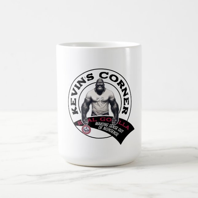 Kevin's Corner REAL GORILLAS Coffee Mug (Center)