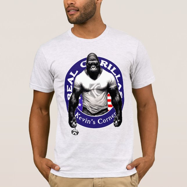 Kevins Corner REAL GORILLAS T-Shirt (Front)