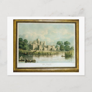 Kew Palace as seen from Brentford, engraved by Tho Postcard