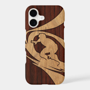 Kewalos Hawaiian Surfer Koa Faux Wood