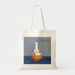 Keweenaw Waterway Entrance Lights tote bag