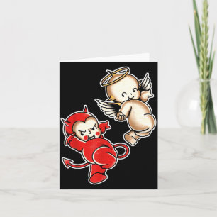 Kewpie Baby Devil Angel Cherubs Card