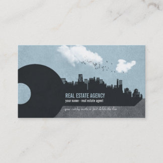 Key and City Buildings - Real Estate Business Card