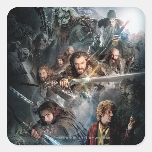 Key Art Square Sticker (Front)