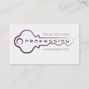 key business card