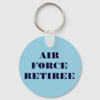Key Chain Air Force Retiree