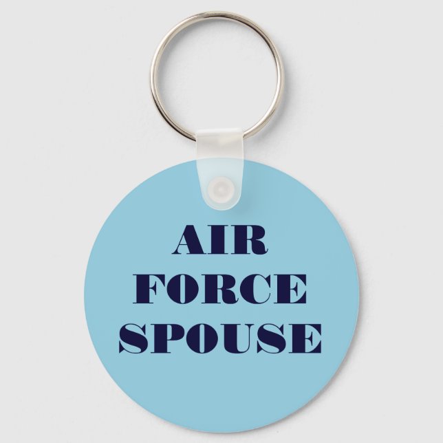 Key Chain Air Force Spouse (Front)