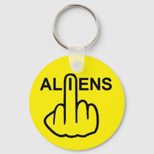 Key Chain Aliens Flip
