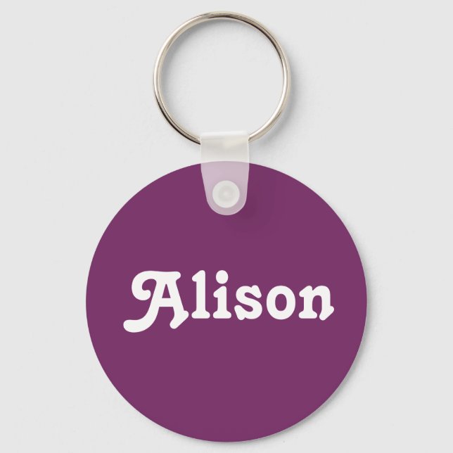 Key Chain Alison (Front)