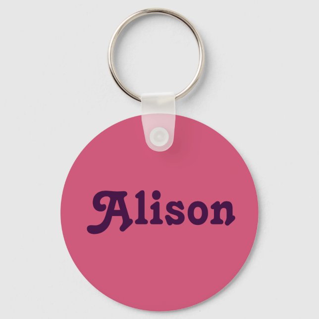 Key Chain Alison (Front)