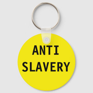 Key Chain Anti Slavery Yellow