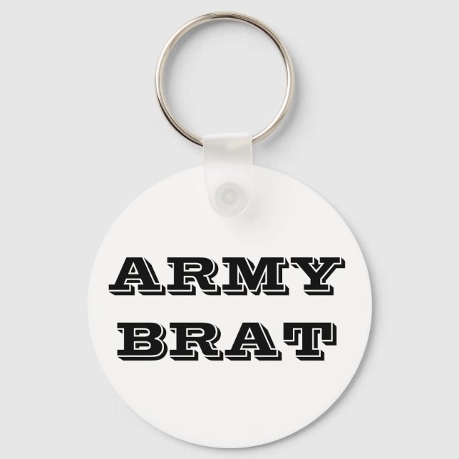 Key Chain Army Brat (Front)