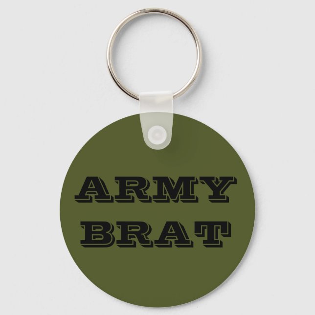 Key Chain Army Brat (Front)