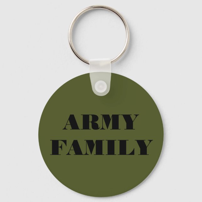 Key Chain Army Family (Front)