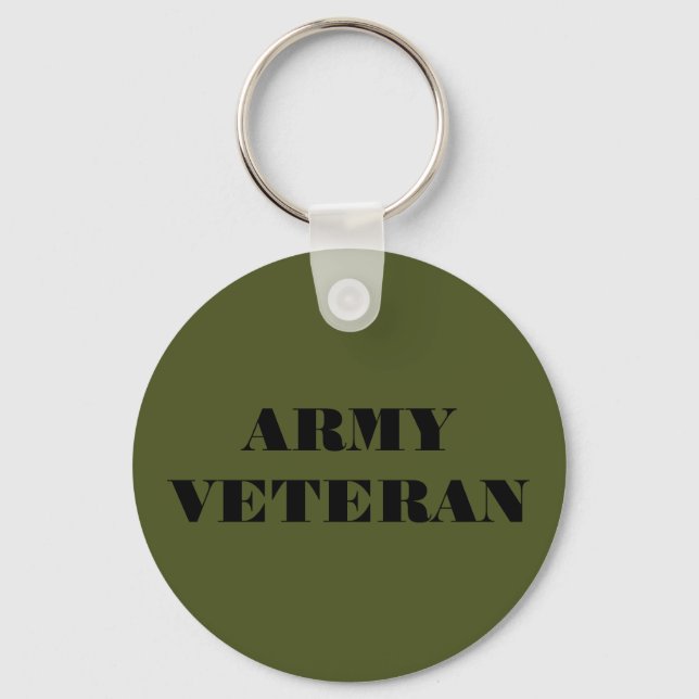 Key Chain Army Veteran (Front)