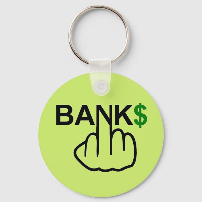 Key Chain Banks Corrupt (Front)