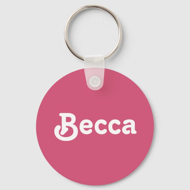 Key Chain Becca (Front)