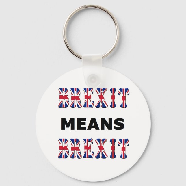 Key Chain Brexit Means Brexit (Front)