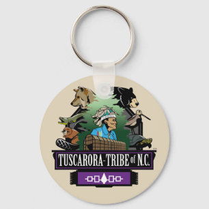 ~Key Chain by ~Tuscarora Tribe of NC ~ Key Ring