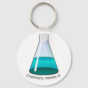 Key chain: Chemistry makes it! Ring