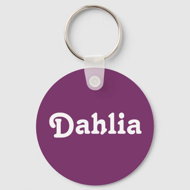 Key Chain Dahlia (Front)