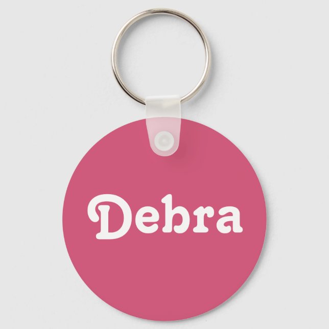 Key Chain Debra (Front)