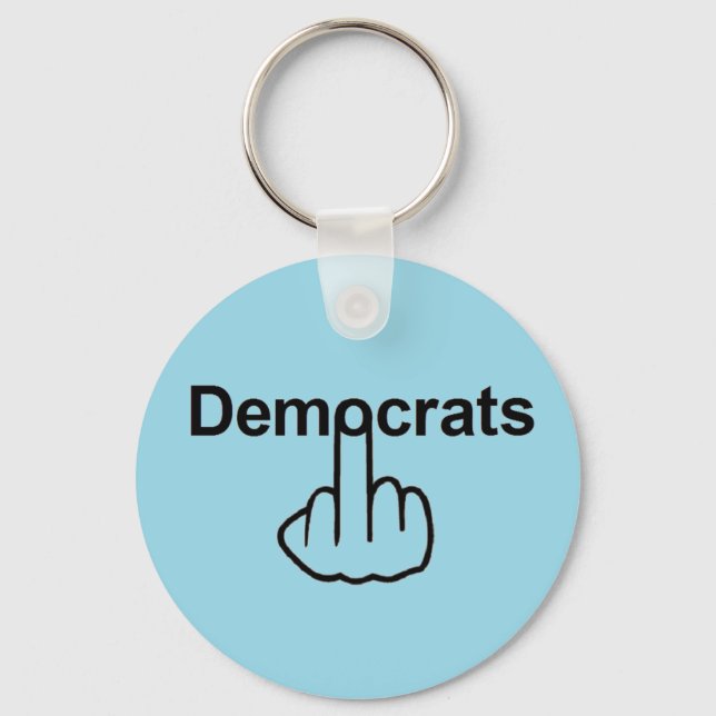 Key Chain Democrats Flip (Front)