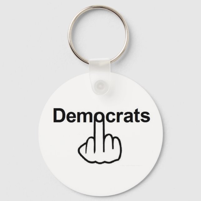 Key Chain Democrats Flip (Front)