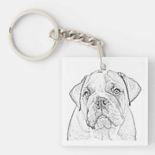 Key Chain - English Bulldog