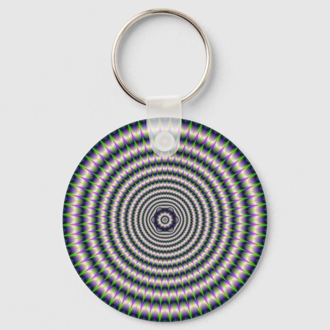 Key Chain    Floral Explosion (Front)