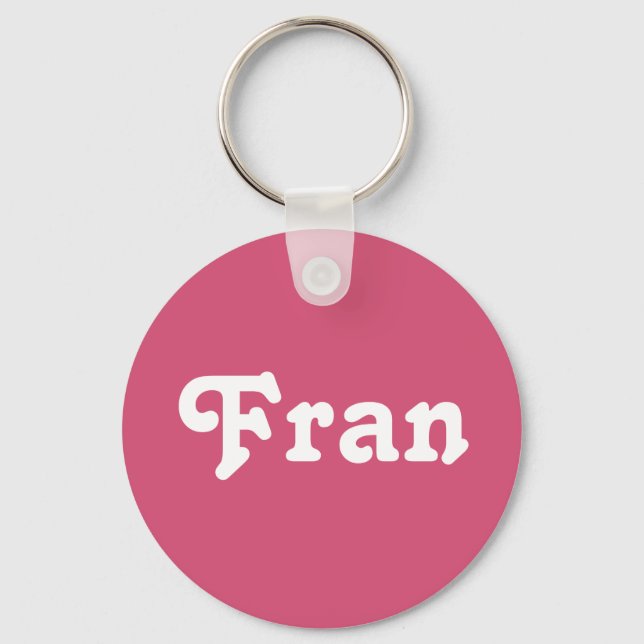 Key Chain Fran (Front)