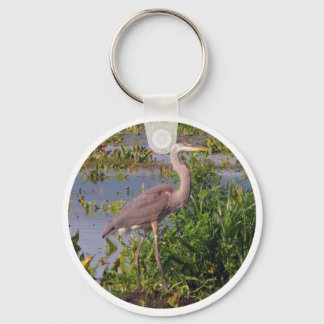 KEY CHAIN-Great Blue Heron Ring