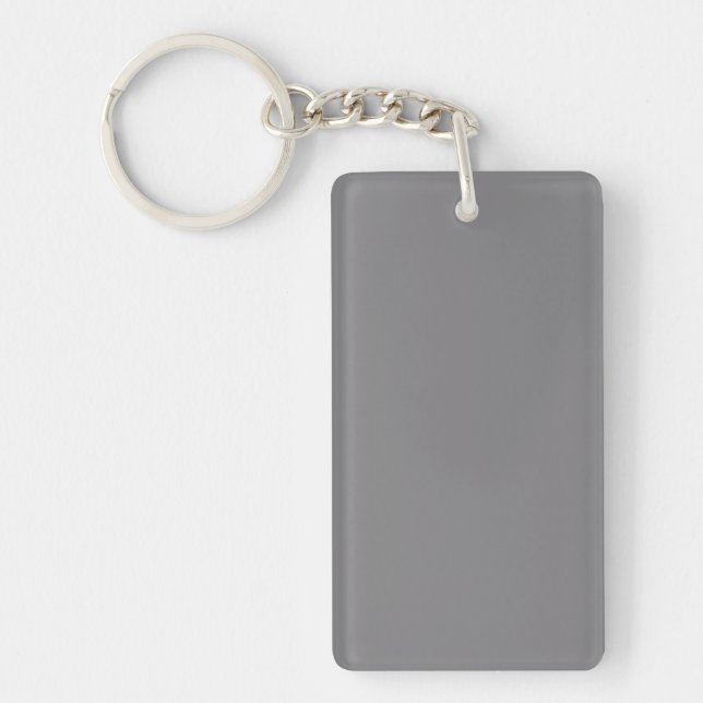 Key Chain: GREY COLOR Key Ring (Front)