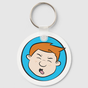 Key Chain Gross Face