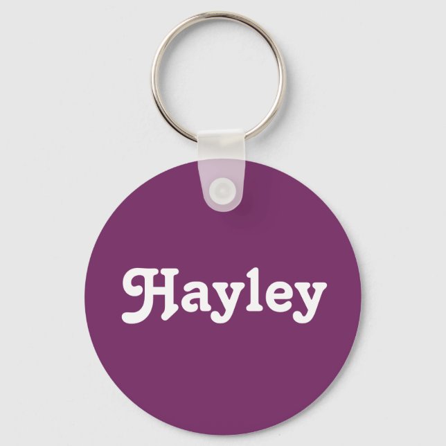 Key Chain Hayley (Front)